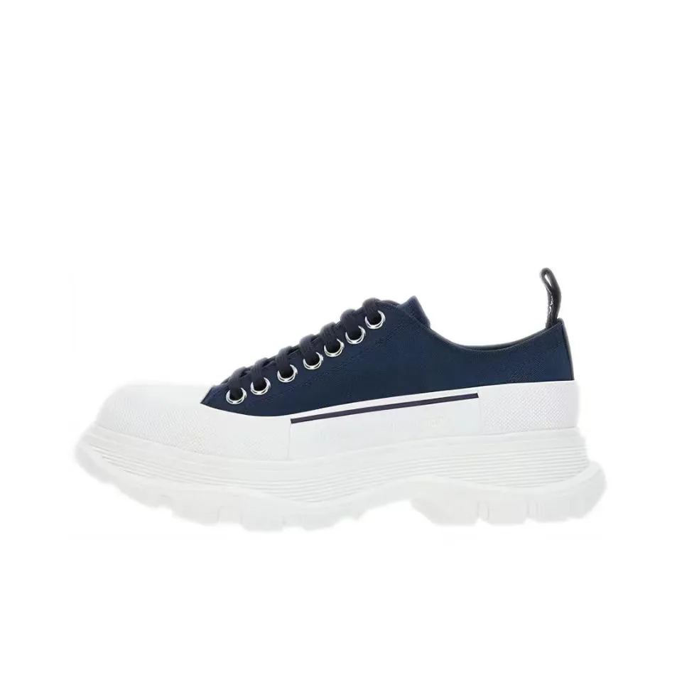 Alexander McQueen Tread Slick Platform Canvas Sneaker Collection — QC