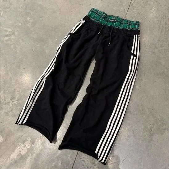 Striped Zip Sweatpants — photo 12