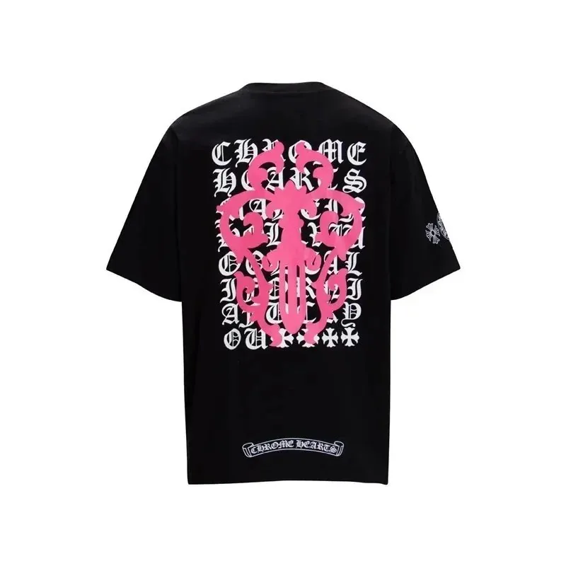 Chrome Hearts Cross Graphic T-Shirt Collection — QC