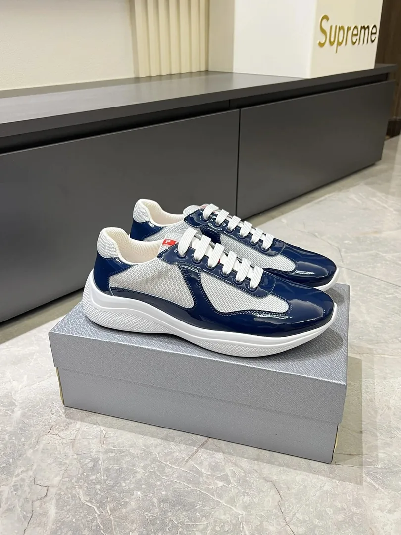 Prada America's Cup Beige Court Sneakers — photo 10