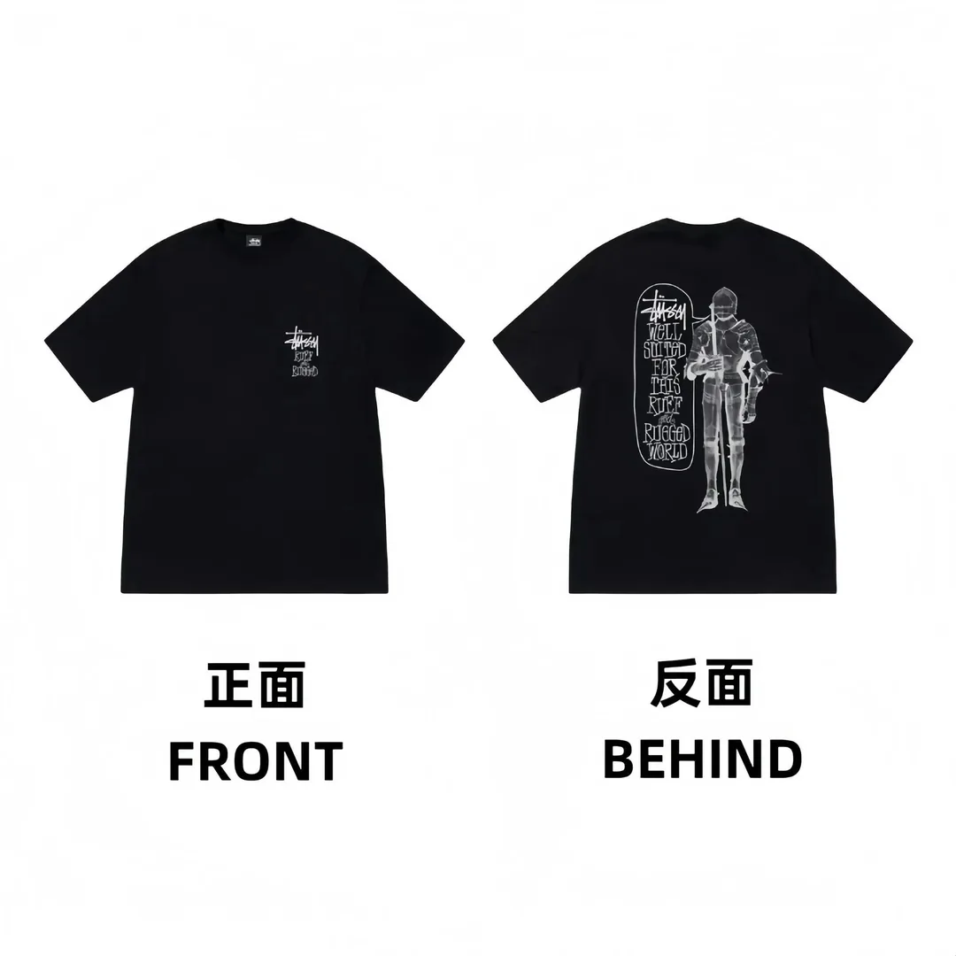 Stussy Logo Print T-Shirt Collection — QC
