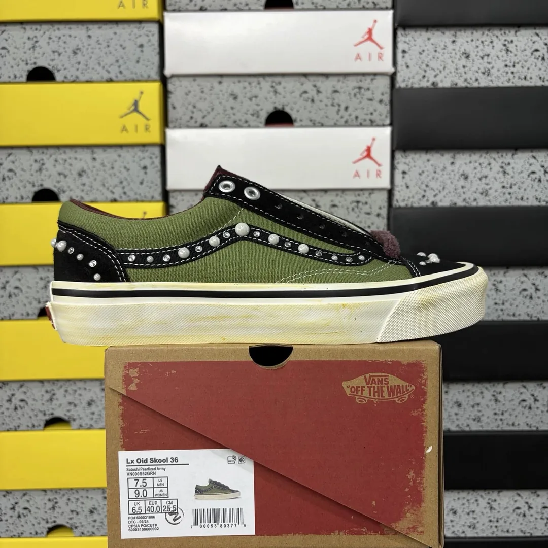 Vans Old Skool Studded Sneakers — Photo 9