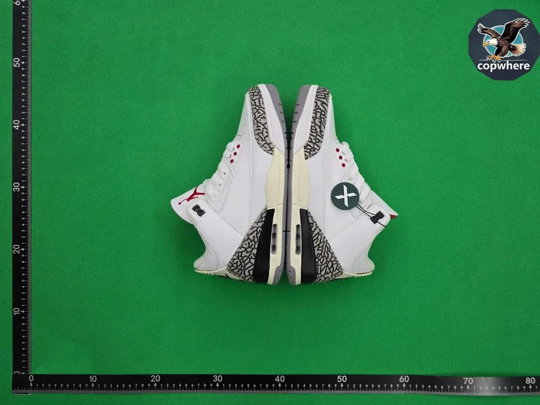 Air Jordan 3 Multicolor Sneakers — photo 3