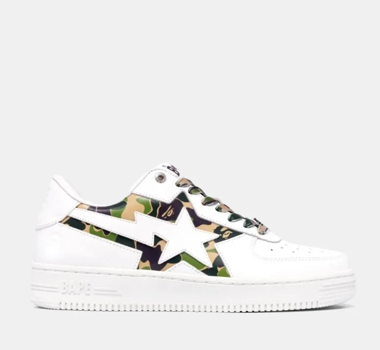 Bape Sta ABC Camo Cutout Sneakers — QC