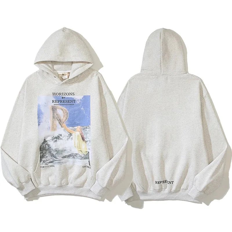 Vintage High Street Racing Hooded Hoodie — Photo 11