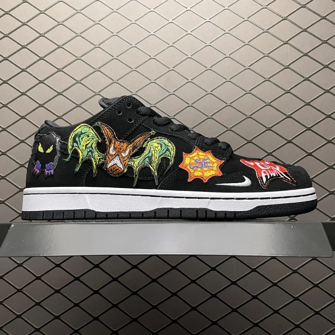 Nike Dunk Low SB Black Neckface — Photo 6