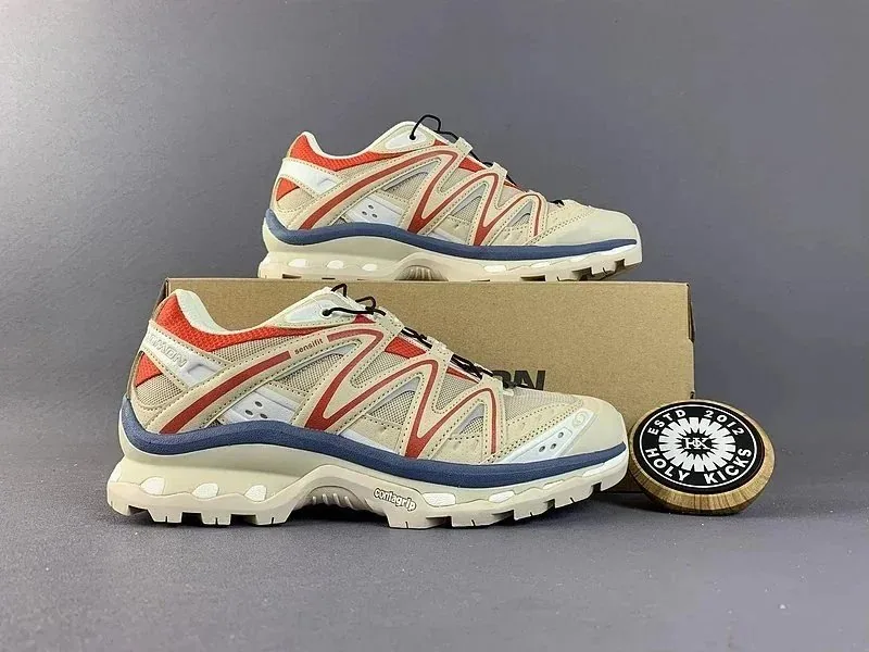 Salomon XT-6 Brown Lace-Up Trainers — Photo 9