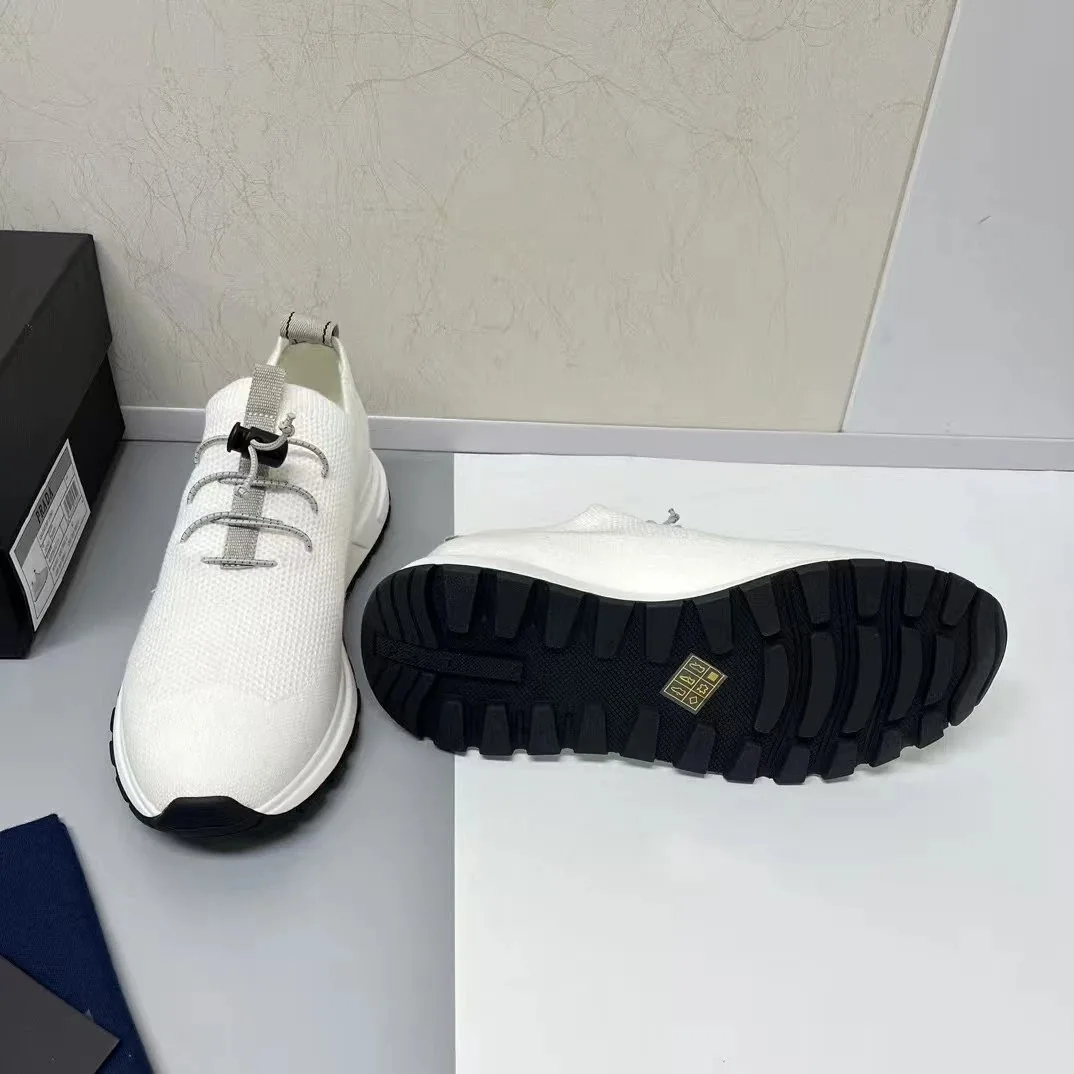 Prada White High-Top Sneakers — QC