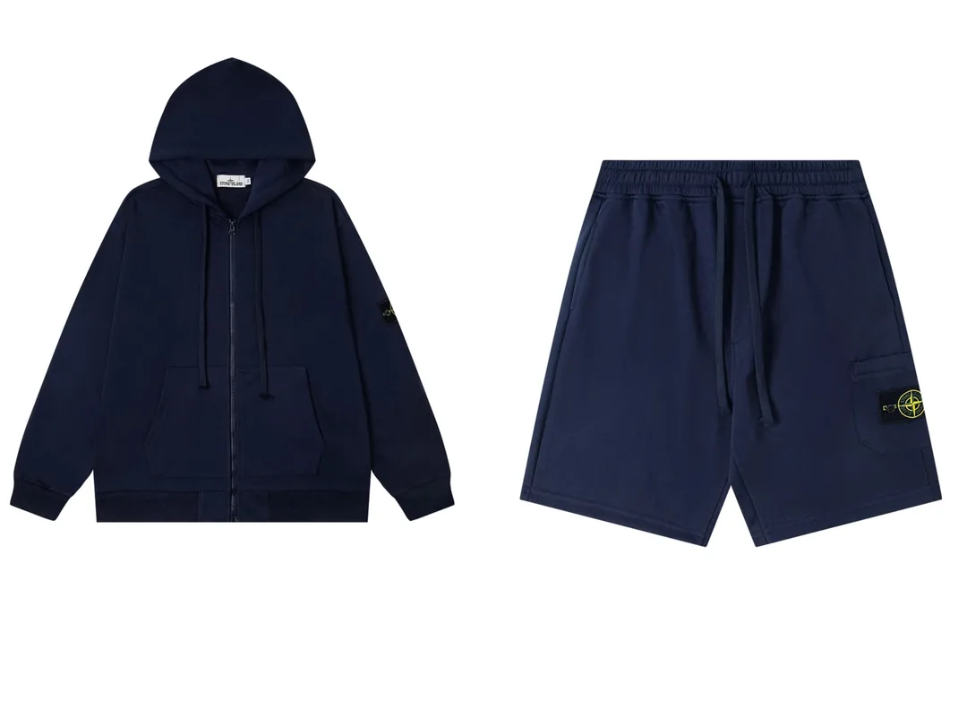 Zip Hooded Sweatshirt Set — Photo 13