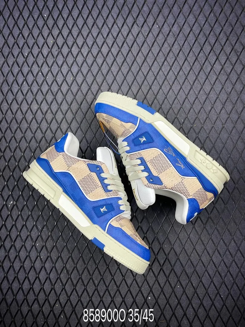 Louis Vuitton LV Trainer Low-Top Sneakers — QC