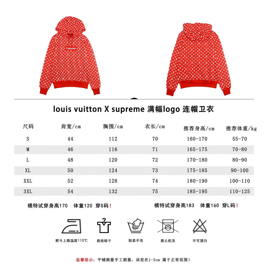 Supreme All Over Logo Hoodie — Photo 15
