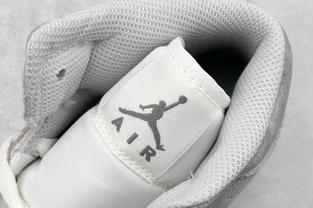 Air Jordan 1 Mid Grey Sail — photo 7