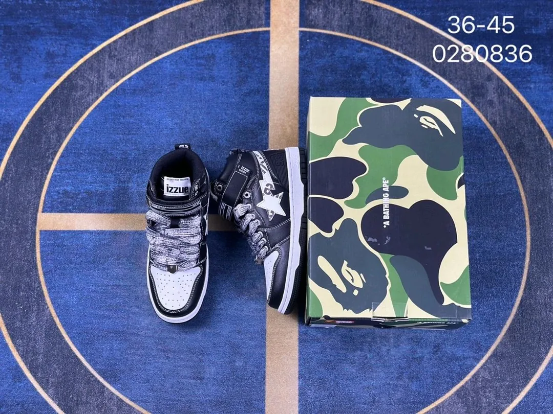 Bape Sta Tie-Dye SK8 Skate Shoes — QC