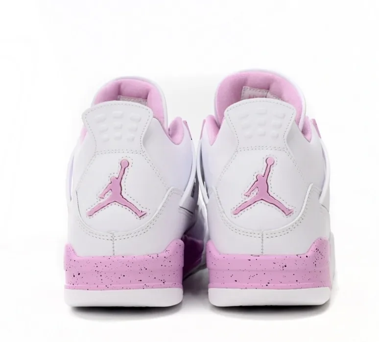 Pink Air Jordan 4 Sneakers — Photo 7