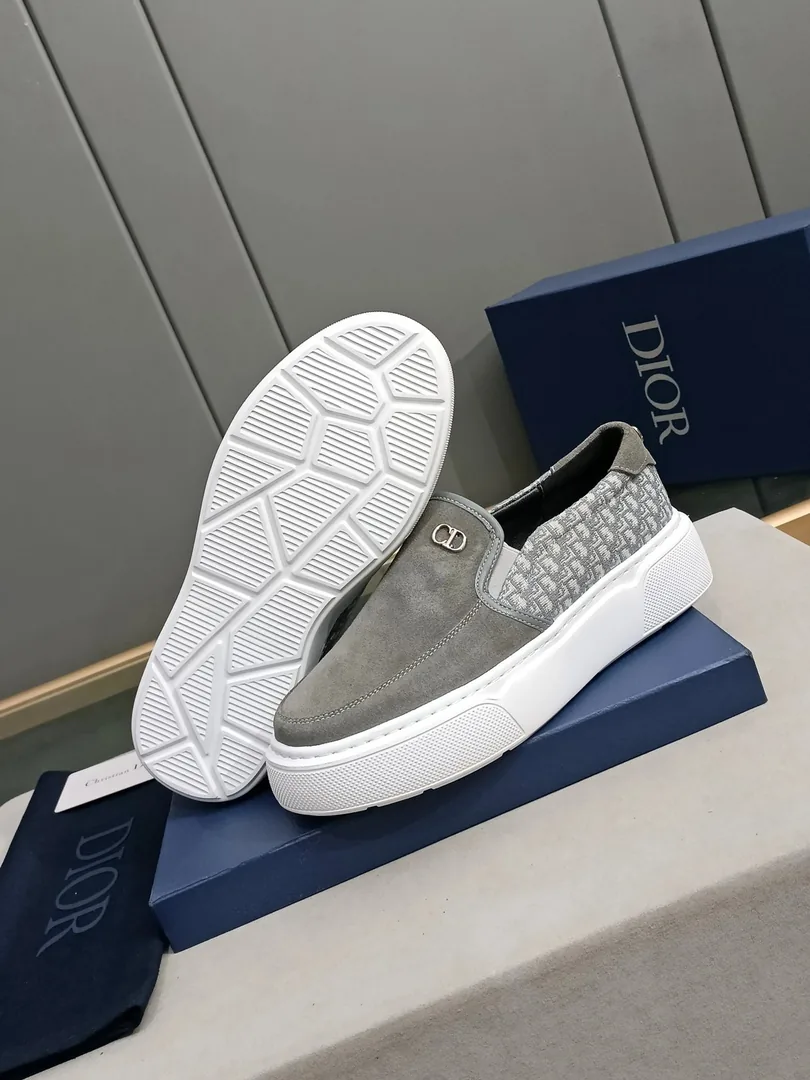 Dior Navy White Sneakers — QC