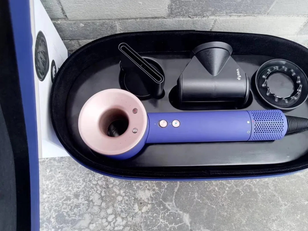D08 Vinca Blue Hair Dryer — QC