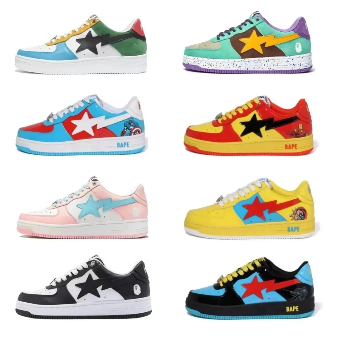 Bape Sta Couple's Running Shoes