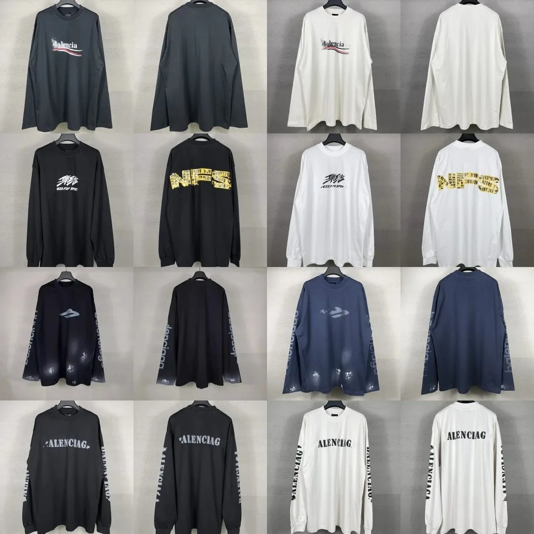 Balenciaga Cotton Long-Sleeve Tee — QC