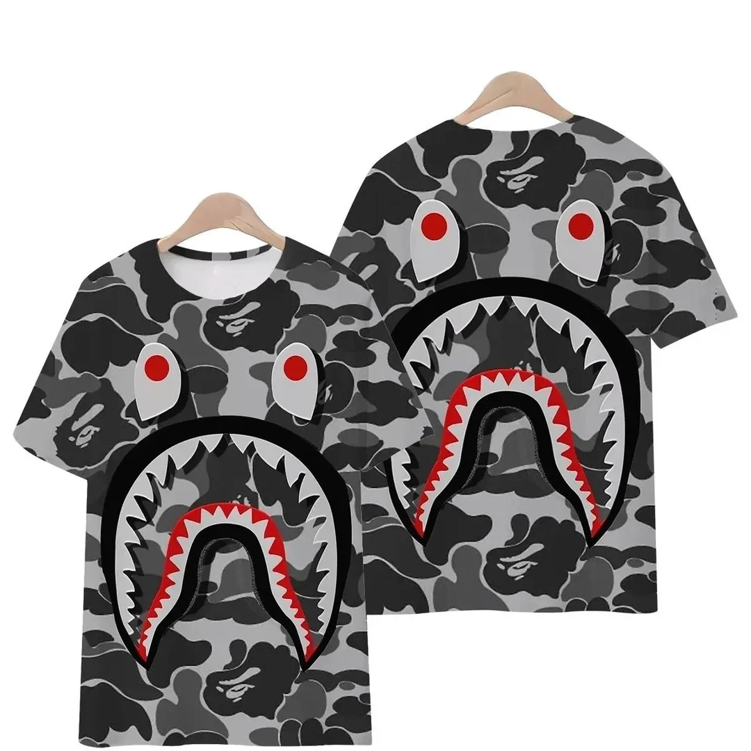 Bape Shark Tee And Shorts Set — Photo 15