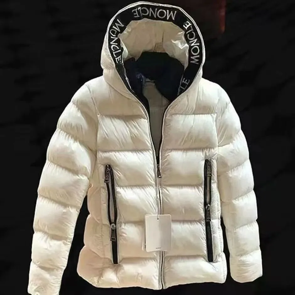 Embroidered Hooded Padded Jacket — Photo 4