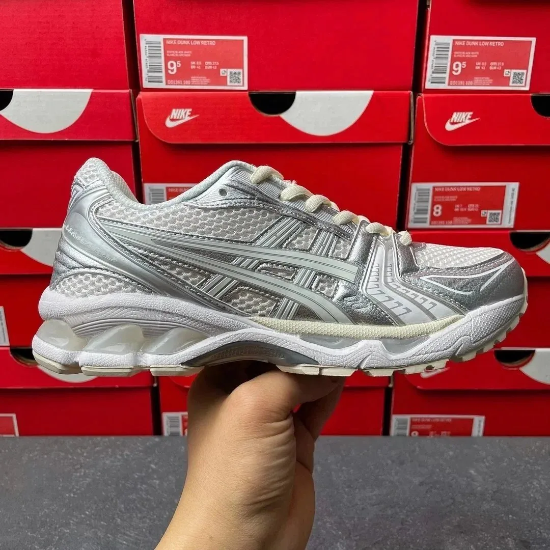 Asics Gel-Kayano 14 Kinetic Grey Runners — QC