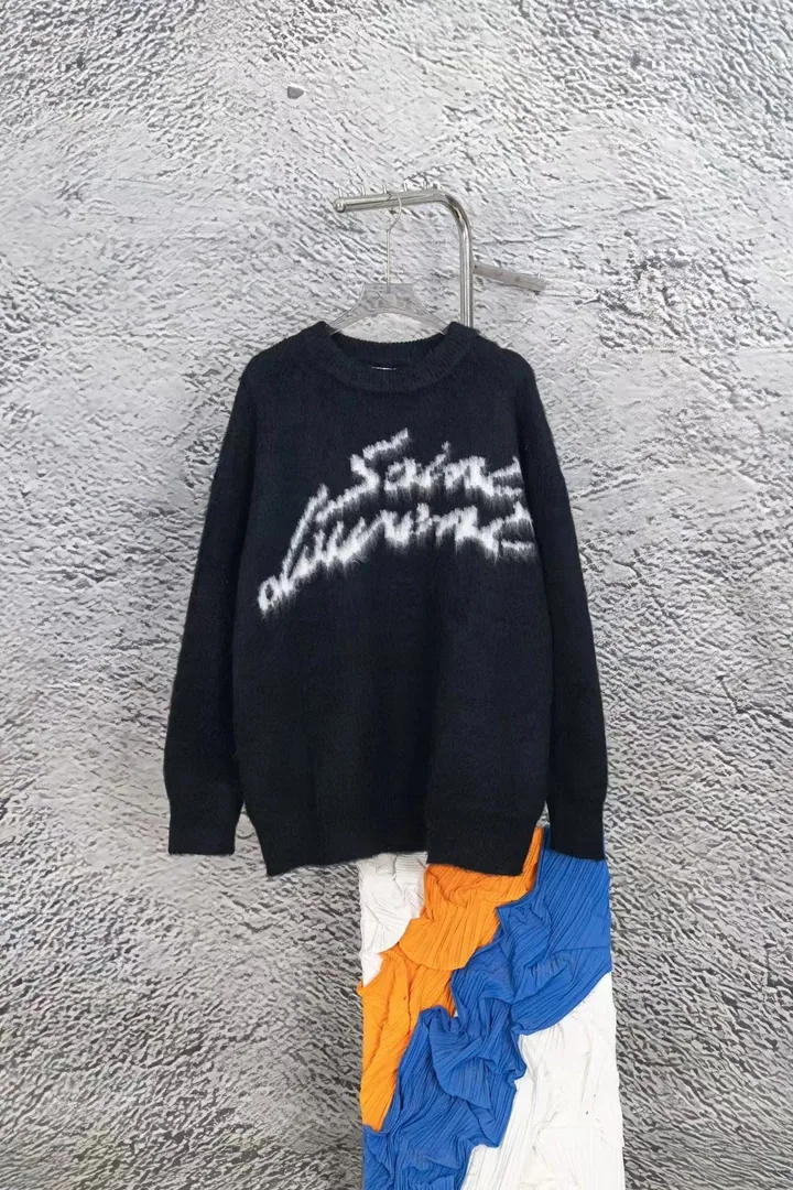 Signature Jacquard Mohair Sweater