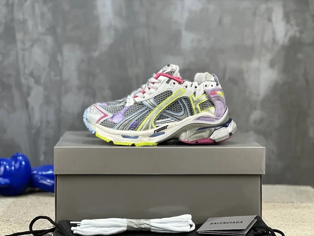 Balenciaga Black 7.5 Track Runners — QC
