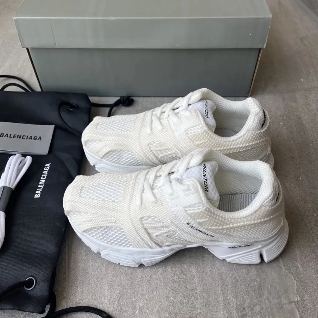 Balenciaga Phantom White Trainer Low-Top — QC