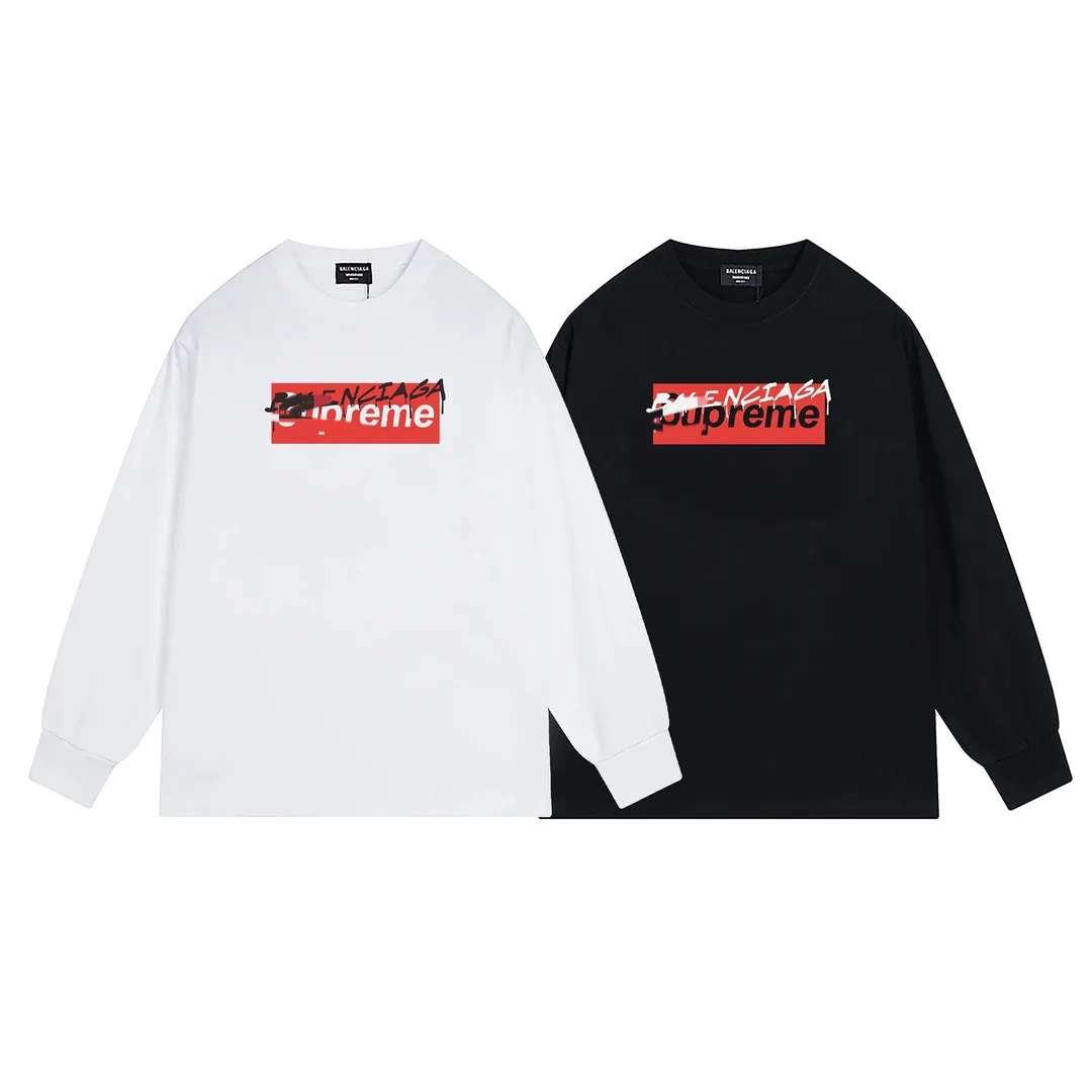 Balenciaga Distressed Graffiti Heavyweight Sweatshirt — QC