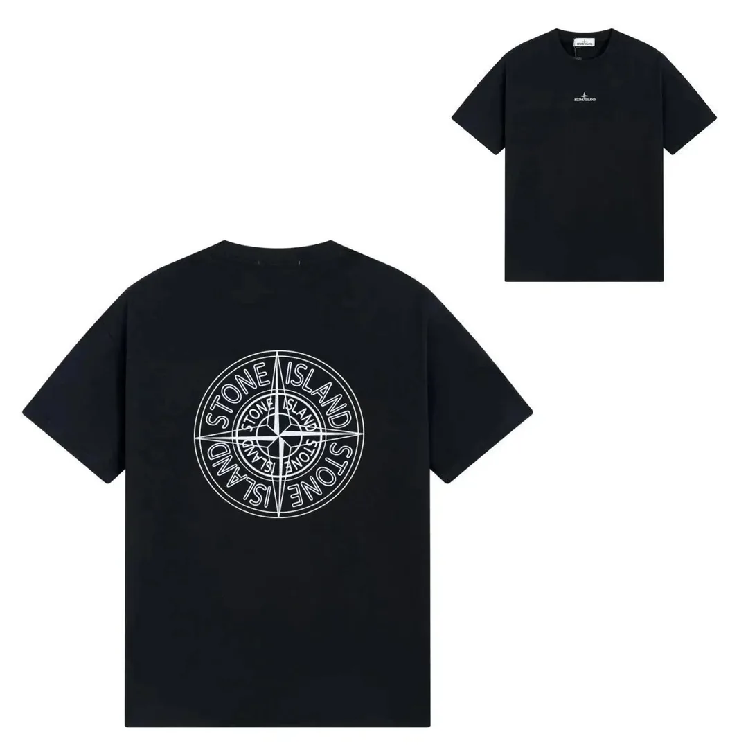 Stone Island Compass Print T-Shirt — Photo 12