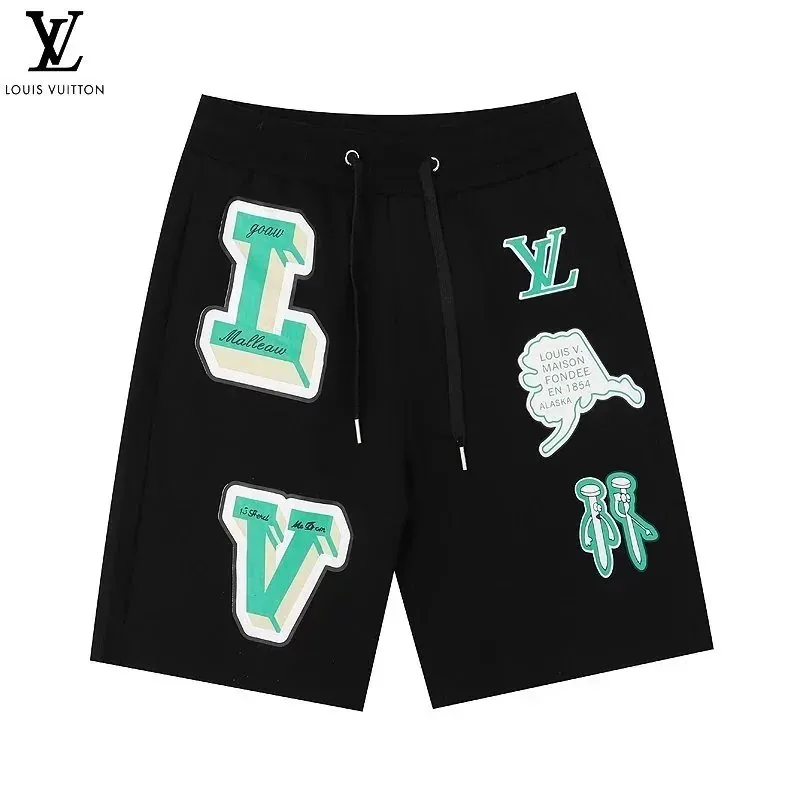 Louis Vuitton LV Patch Shorts Black