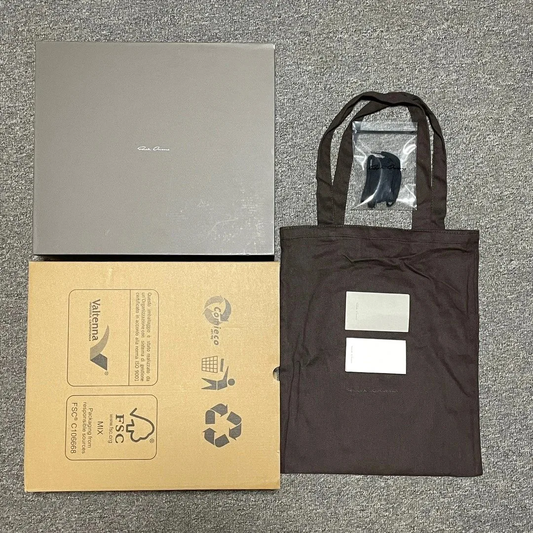 Rick Owens Geobasket Grey Dark Chunky Sneakers — Photo 8