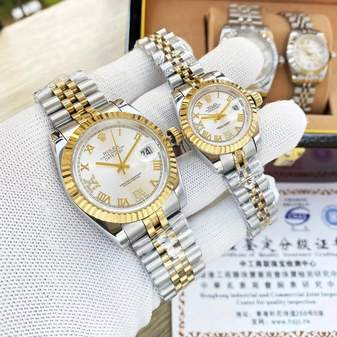 Rolex Datejust Pink Dial Watch — QC