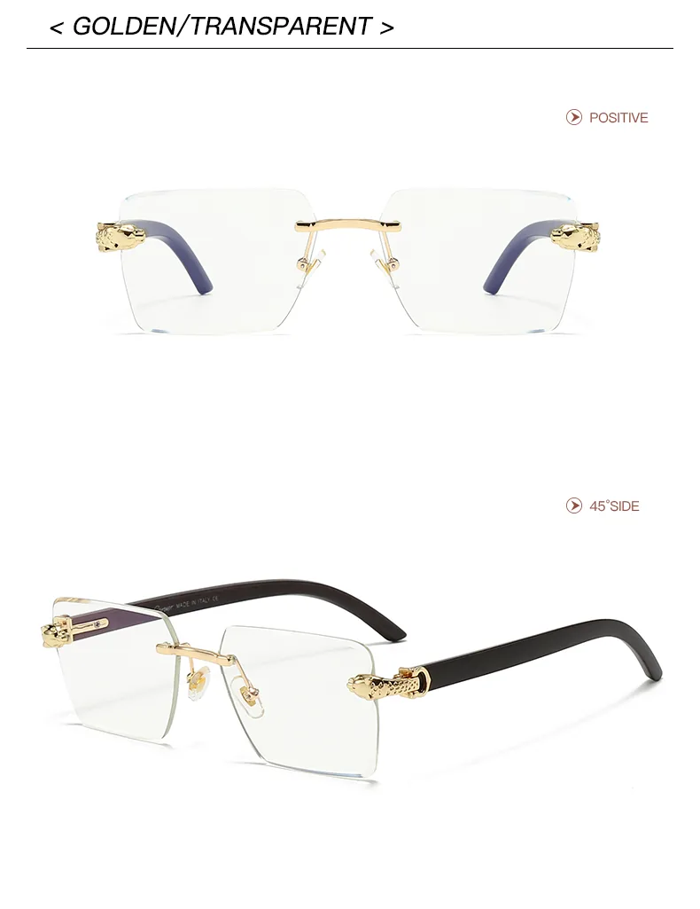 Cartier Panthere Rimless Sunglasses — photo 8