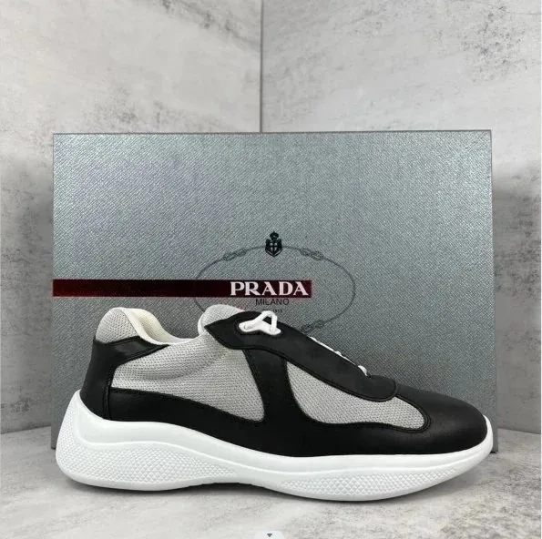 Prada America's Cup Beige Sneakers — Photo 7