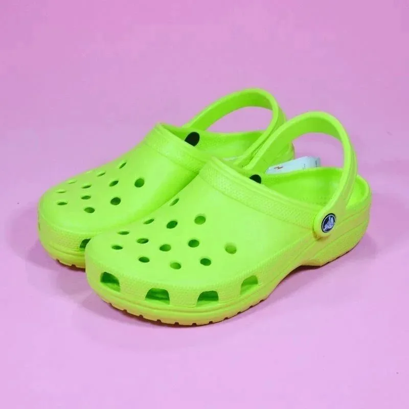Crocs Classic Clog Red Slip-On Clogs — Photo 15