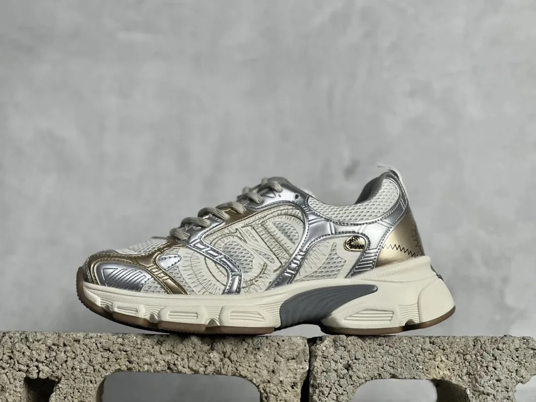 Dior B30 Grey Mesh Platform Dad Shoes — photo 7