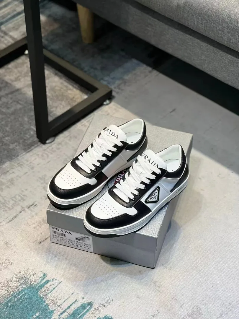 Prada Downtown White Low Sneakers — Photo 14