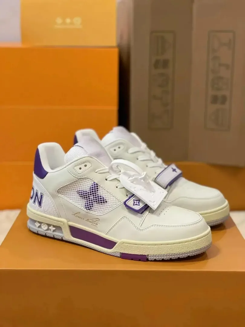 Louis Vuitton LV Trainer Grey Low-Top Trainers — photo 8