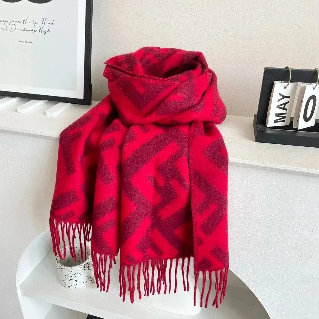 Chanel Logo Print Cashmere Scarf — photo 5