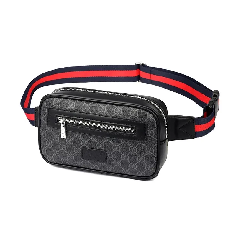 Gucci GG Supreme Web Stripe Belt Bag — QC