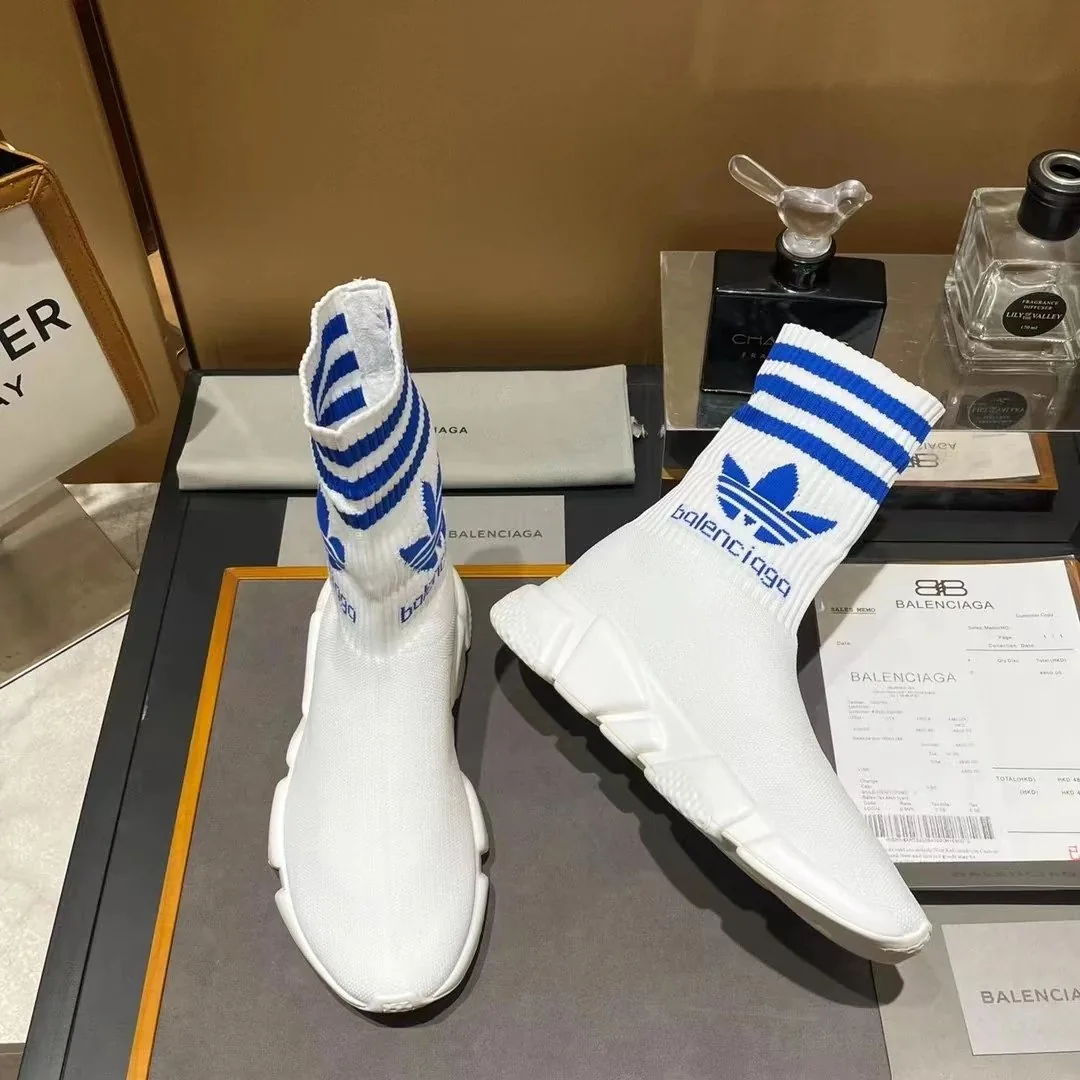 Balenciaga Speed Trainer White Stripe BGA 922 Sneakers — photo 6