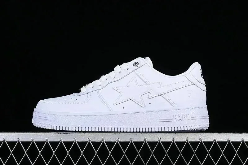 Bape Sta Camo Patent Star Skate Shoes — photo 9