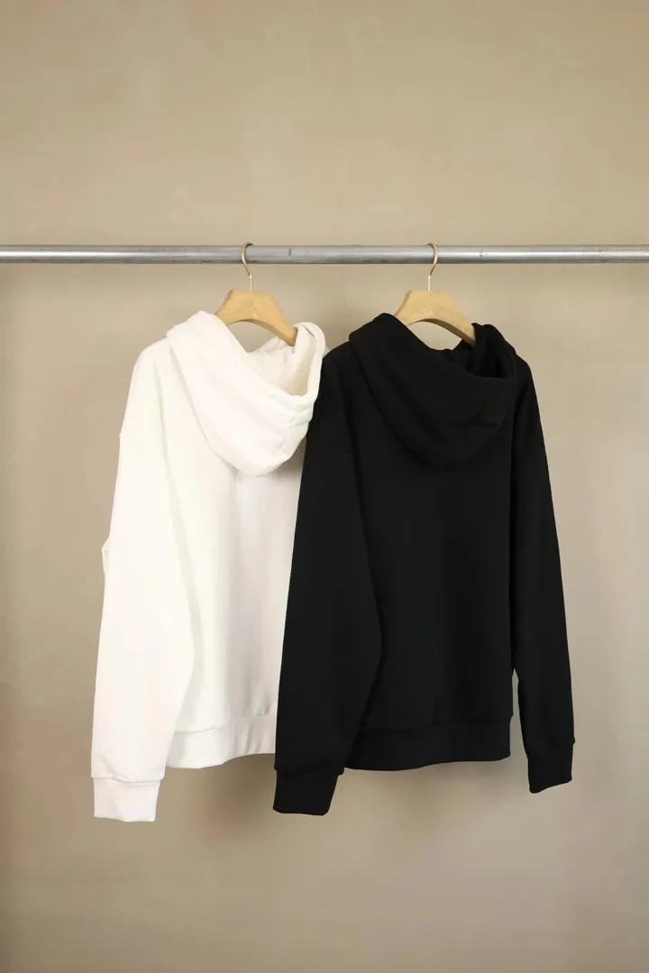 Heavyweight Cotton Pullover Hoodie — photo 2