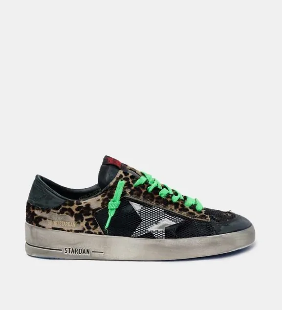 Golden Goose Stardan Black Low-Top Sneakers — QC