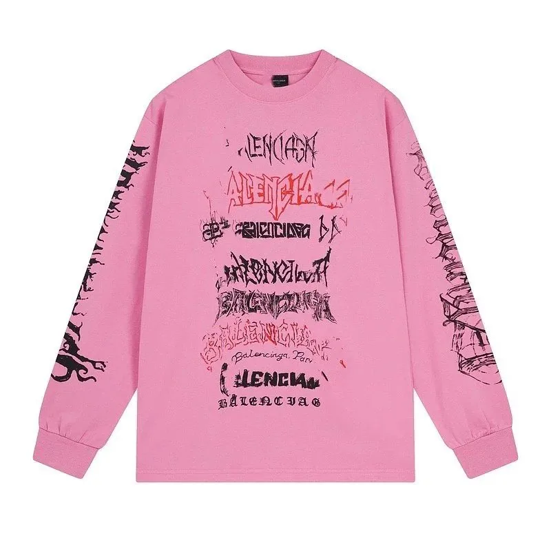 Balenciaga Dragon Year Print Long-Sleeve Tee — Photo 3