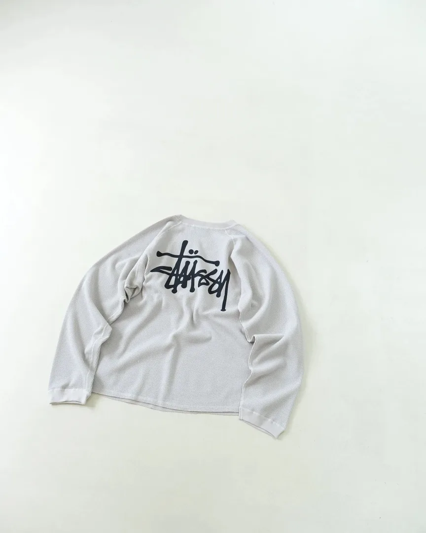 Stussy Camo Waffle Long-Sleeve Tee — QC