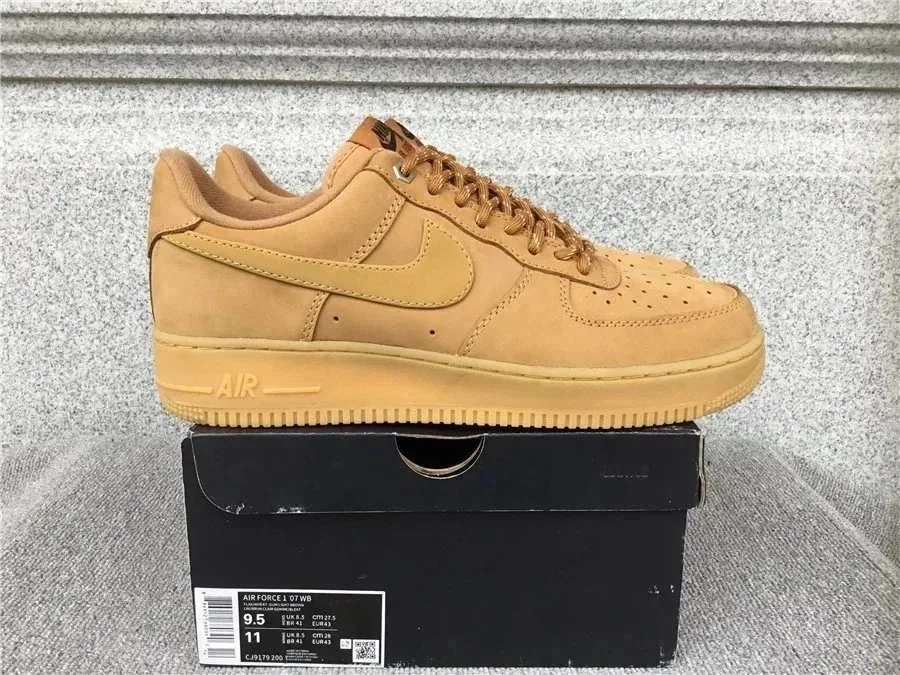 Nike Air Force 1 White Skate Shoes — photo 7