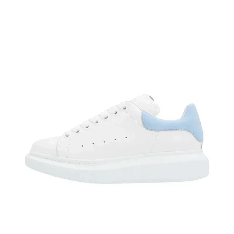 Alexander McQueen Oversized Sneaker White Low-Top Runners — Photo 12