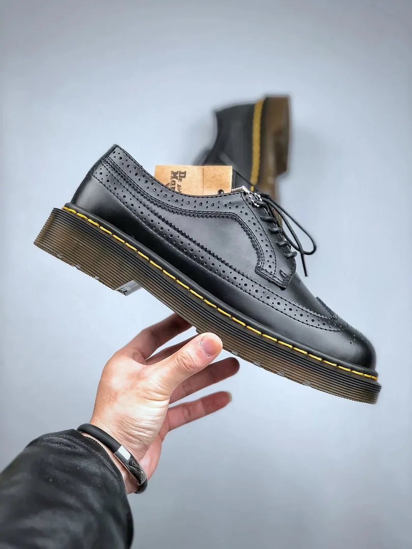 Dr. Martens Dr. Dr. Brogue Leather Shoes — Photo 5